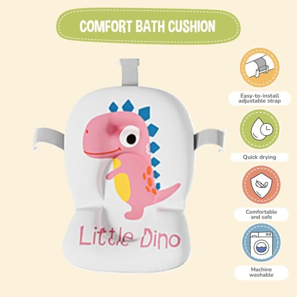 baignoire pliable avec coussin de bain confortable gobebe Baignoire pliable bébé avec coussin de bain et affichage de température
