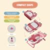 baignoire pliable avec coussin de bain et affichage température gobebe Baignoire pliable bébé avec coussin de bain et affichage de température