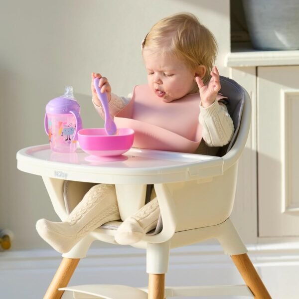 Bavoir en silicone bébé avec récupérateur 9m+ – Yummy