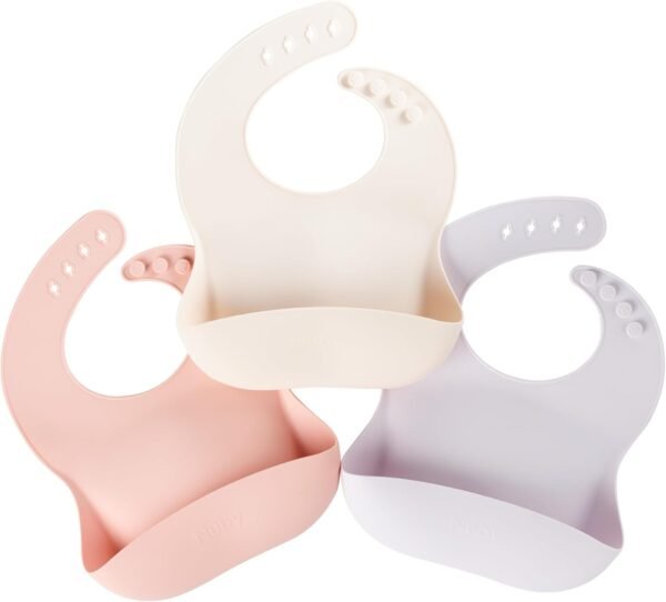 Bavoir en silicone bébé avec récupérateur 9m+ – Yummy