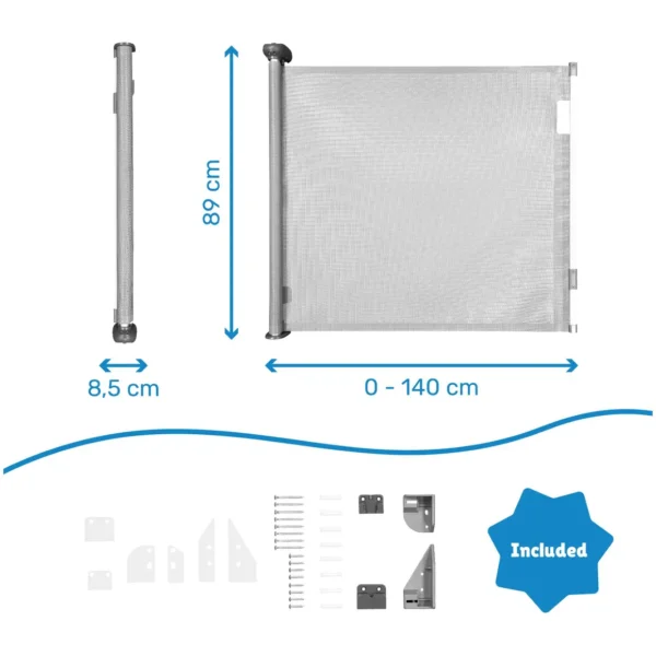 Barrière de Sécurité Rétractable Safe & Roll - Badabulle