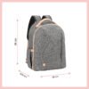 dimension sac à langer le pyla babymoov gobebe Sac à dos à langer Le Pyla Smokey - Babymoov