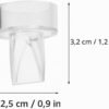 dimension valves pour tire lait X2 lansinoh gobebe maroc Valves pour tire-lait mains libres X2 – Lansinoh