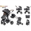 Pack poussette 3 en 1 X1S-2 complet -  Popypapa