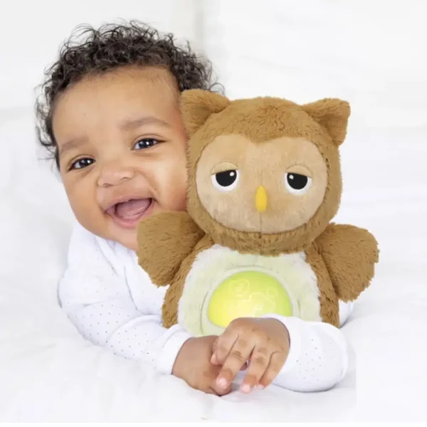 Peluche Hibou Veilleuse Musicale 0m+ - Winfun