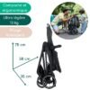 Poussette 3en1 Brume avec Nacelle, Coque i-Size et Siège Promenade - Bebeconfort