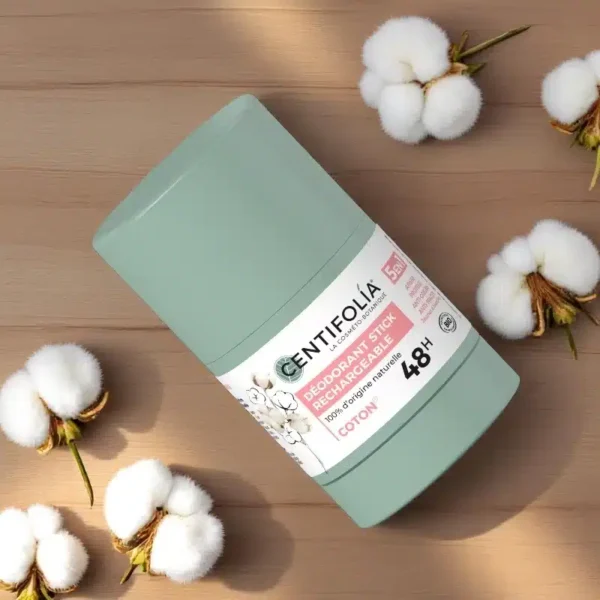 recharge deodorant centifolia - gobebe temara Recharge Déodorant Stick 48h en Fleur de Coton 5en1 50g - Centifolia