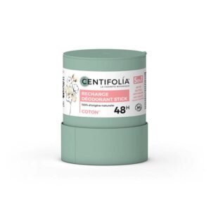recharge déodorant stick 48h fleur de coton - centifolia gobebe recharge deodorant pratique et efficace centifolia