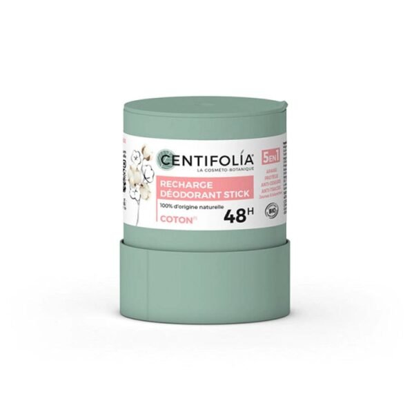 recharge déodorant stick 48h fleur de coton - centifolia gobebe recharge deodorant pratique et efficace centifolia