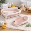 Set baignoire pliable avec thermomètre et transat de bain