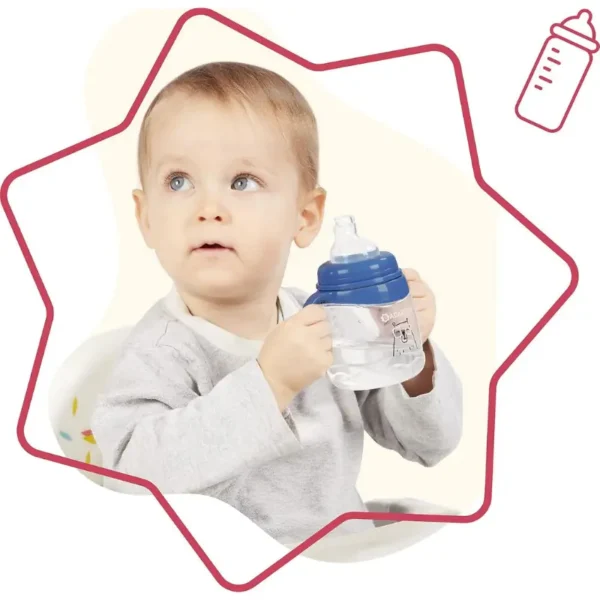 Tasse d'apprentissage anti-fuite 180ml - Badabulle