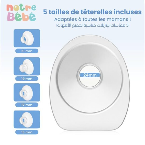 Tire-Lait électrique mains libres - Notre Bébé