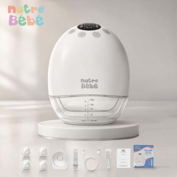 Tire-Lait électrique mains libres - Notre Bébé