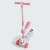 Trottinette enfant avec roues lumineuses LED Happy birthday
