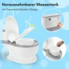 Pot d'apprentissage enfants avec bac amovible et support papier - Baby Love