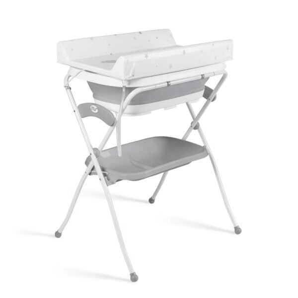 baignoire bébé pliable zoe avec table à langer - ms gobebe accessoire hygiène gobebe agadir