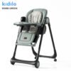 chaise haute bébé KD005 réglable et pliable green – kidilo gobebe accessqoire repas bébé gobebe maarif