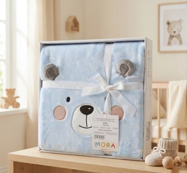 Couverture bébé Ours 110 × 140 cm Karu – Mora