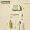 Kit de nettoyage et séchage pour biberons 5 pièces