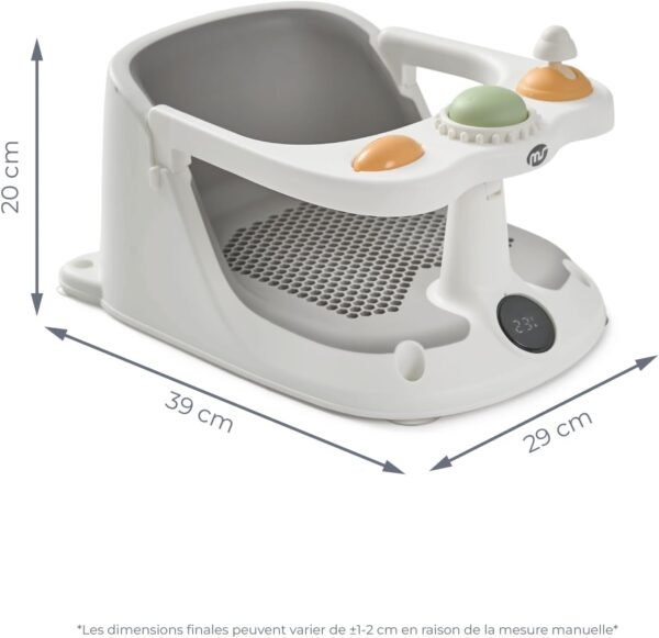 Siège de bain Splash gris - Ms