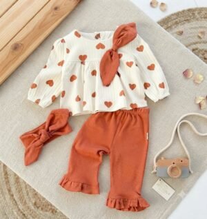 ensemble fille 3piéces cayzen ensemble chic pour toutes les occasions gobebe