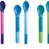 lot de 2 cuillères thermosensibles et étui de protection - mam gobebe Lot de 2 cuillères thermosensibles et étui de protection - MAM