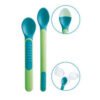 lot de 2 cuillères thermosensibles et étui de protection vert - mam gobebe Lot de 2 cuillères thermosensibles et étui de protection - MAM