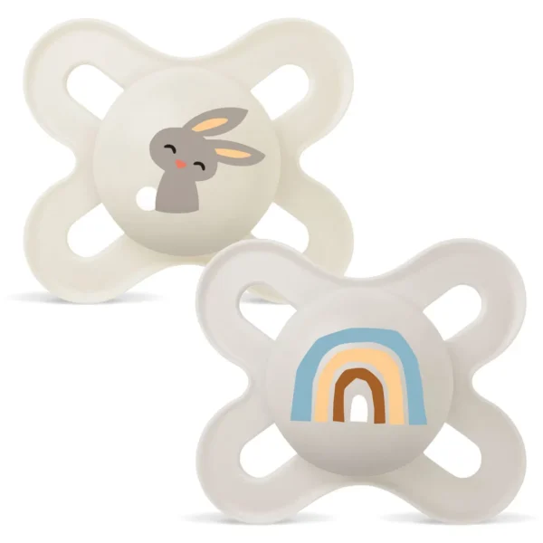 lot de 2 sucettes original start 0-2 mois beige - mam gobebe Lot de 2 Sucettes Original Start 0-2 mois - MAM