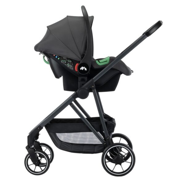 Poussette 3en1 Brume avec Nacelle, Coque i-Size et Siège Promenade - Bebeconfort