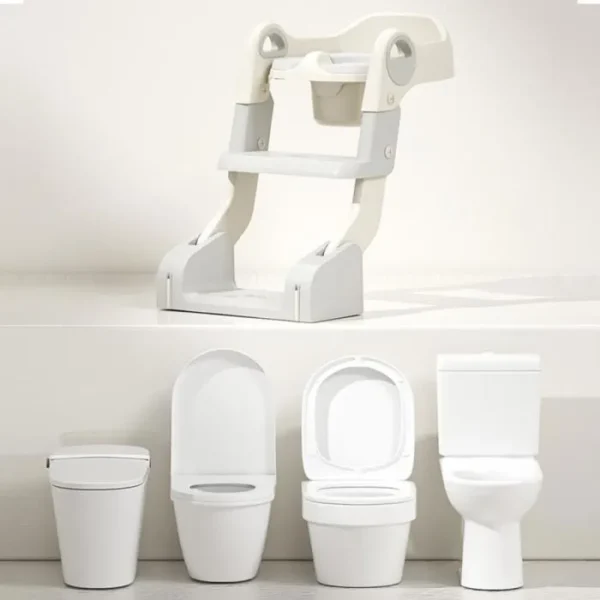 Réducteur WC Enfant avec Marchepied 3en1 - Yikoo Baby