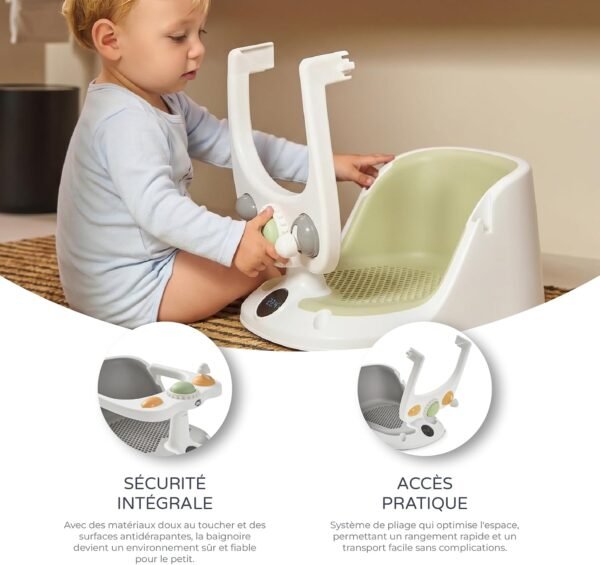Siège de bain Splash gris - Ms