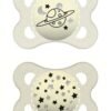 sucettes original nuit 0-6 mois beige - mam gobebe Lot de 2 Sucettes Original Nuit 0-6 mois - MAM