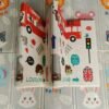 tapis de jeu réversible en mousse xpe 180 x 200 x 1.5 cm lapin-london - heyuan gobebe Tapis de jeu réversible en mousse XPE 180 x 200 x 1.5 cm - HEYUAN