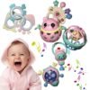 set hochets et d'anneaux de dentition sensoriels gobebe agadir set complet hochets et d'anneaux de dentition sensoriels gobebe agadir