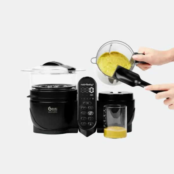 Robot Cuiseur Nutribaby(+) XL Noir - Babymoov
