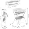 baignoire bébé pliable zoe avec table à langer - ms gobebe agadir Baignoire bébé pliable Zoe avec table à langer - MS
