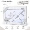 Cape de bain et Gant Rabbit 75x75 cm - Naf Naf