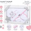 Cape de bain et Gant Rabbit 75x75 cm - Naf Naf