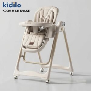 chaise haute kd001 multifonctionnel pour bébé milk shake - kidilo gobebe kidilo securuté et confort bébé gobebe ainchock