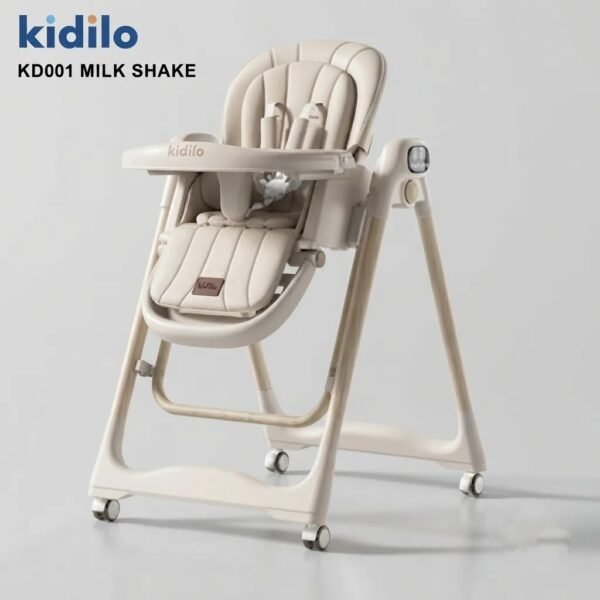 chaise haute kd001 multifonctionnel pour bébé milk shake - kidilo gobebe kidilo securuté et confort bébé gobebe ainchock
