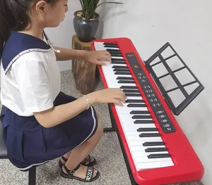 Clavier Électronique 61 Touches avec Support et Microphone 