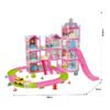 dimension villa poupée bebe gobebe Villa poupée avec circuit véhicules et lumières