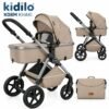 Poussette combinée et modulable K08M avec nacelle et sac - Kidilo