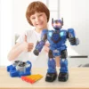 Robot combattant télécommandé avec effets lumineux et sonores