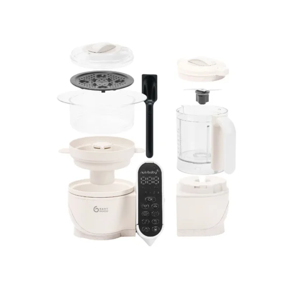 Robot Cuiseur Nutribaby+ Mineral Beige - Babymoov