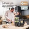 Robot Cuiseur Nutribaby(+) XL Noir - Babymoov
