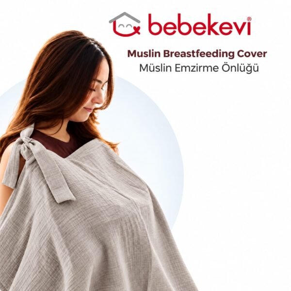 cache d’allaitement beige - bebekevi gobebe Cache d’allaitement - Bebekevi