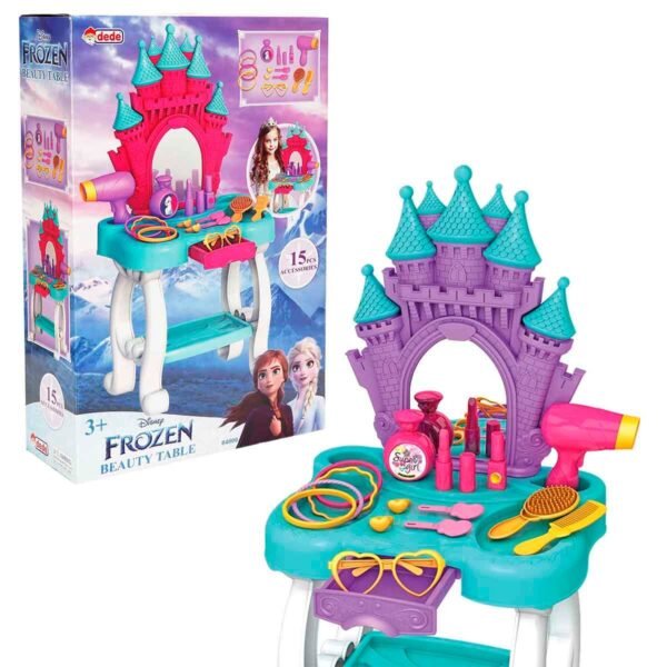 Coiffeuse Frozen Château avec Accessoires - Dede