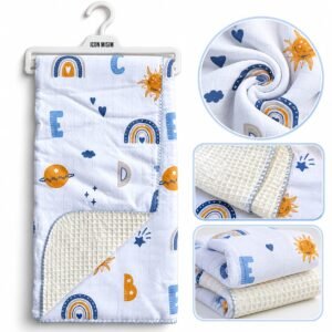 couberture douce pour sommeil bebe paisible gobebe maarif