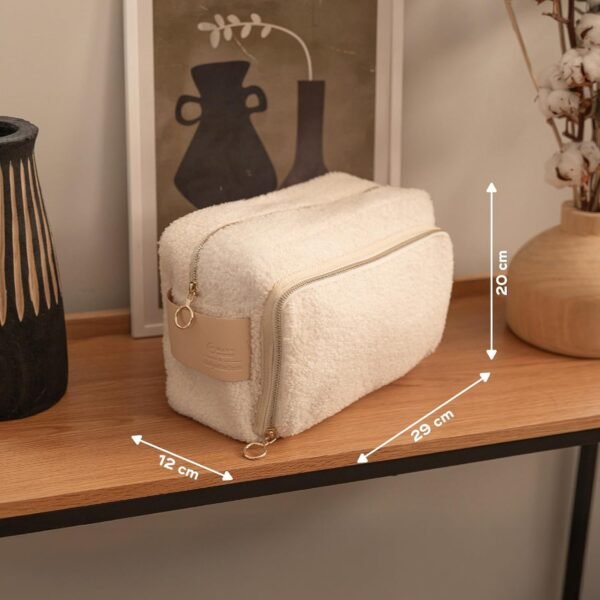 dimension trousse de toilette curl white - babymoov gobebe Trousse de toilette Curl White - Babymoov